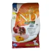 N&D PUMPKIN Puppy Mini Grain-free Food orange, white and red gradient packaging bag printed with pomegranate pumpkin chicken pattern Item Picture